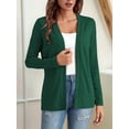 thumbnail image 4 of Women'S Open-Front Cardigan Sweater(Available in Plus Size) Green XXL, 4 of 8