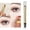 Brown, variant on Monochrome Eye Shadow Pen, Pearlescent Eye Shadow, Fine Glitter Eye Shadow Pen for Brightening and Contouring, Long-Lasting Natural Finish with UV Protection and Clean, Radiant Complexion