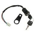 thumbnail image 2 of 1 Set Motorcycle Ignition Switch Lock Key With Bracket For 50cc 90cc 110cc 150cc For Kazuma For Tank For Honda Motorcycle Parts, 2 of 11