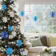 thumbnail image 5 of Adornos de copos de nieve, copos de nieve con purpurina de plástico para invierno, interior, exterior, árbol de Navidad, decoraciones para ventana y habitación, 5 of 5