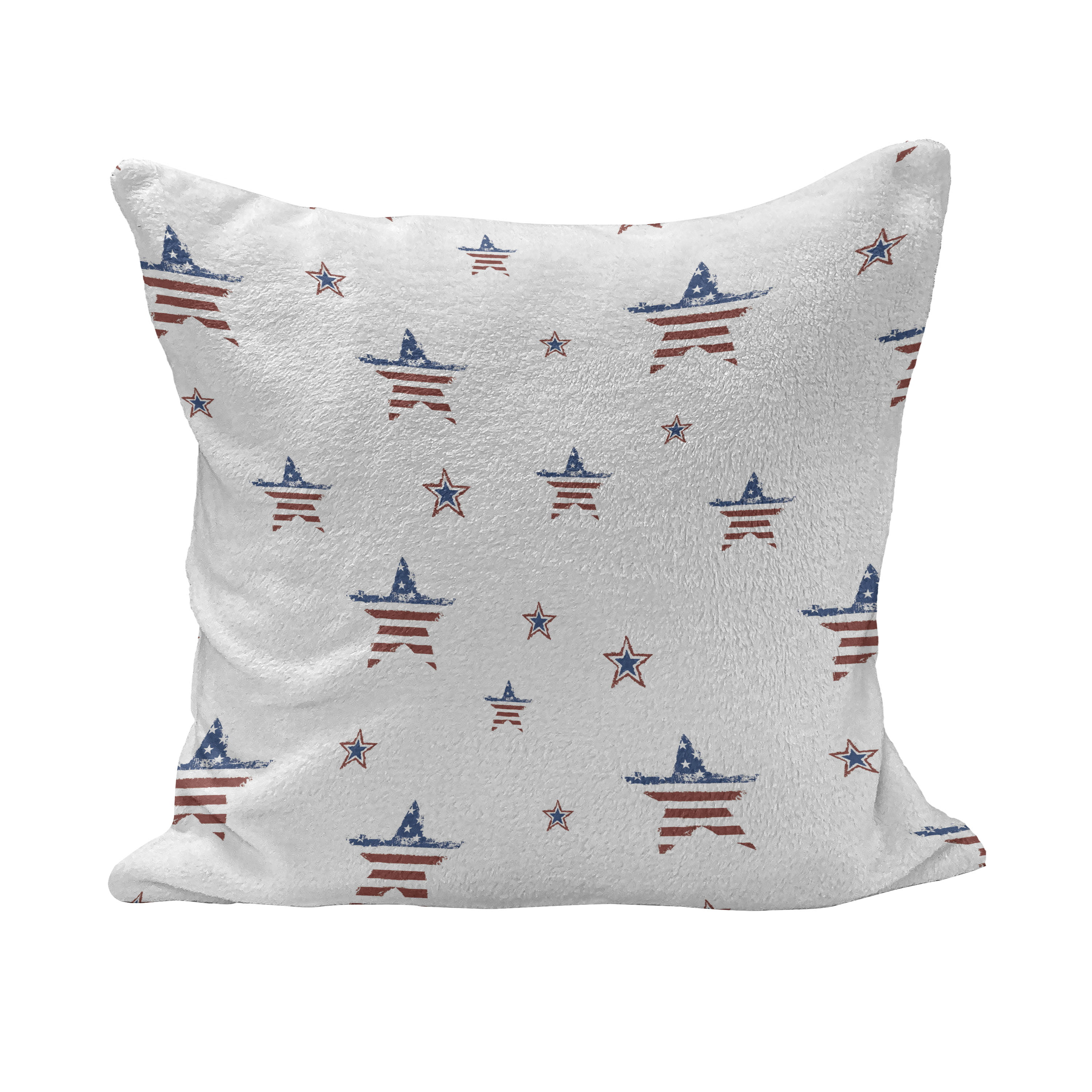 16x16 Multicolor Cute Pet Dog Groomer Merch and Accessories Dog Groomer Patriotic USA American Flag Throw Pillow 