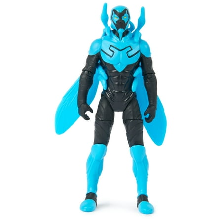 DC Comics, Blue Beetle Action Figure, 4-inch, 2 Accessories, Easy to Pose, Collectible Superhero Kids Toys for Boys and Girls, Ages 3 