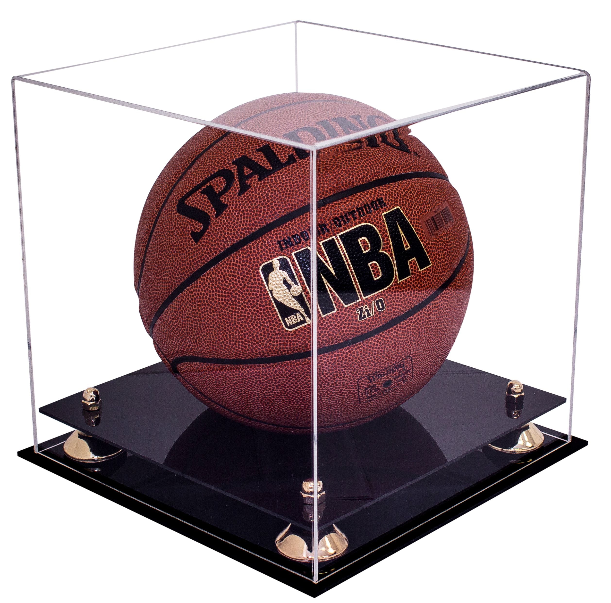 Sports Display Case Full Size Basketball Display Case with Mirror/ Wall