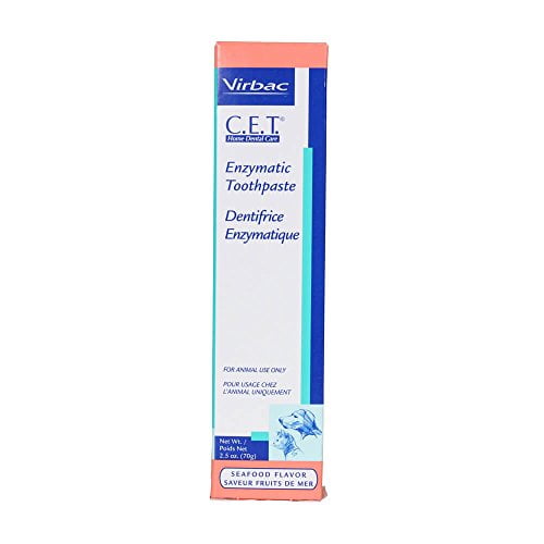 Virbac C.E.T. Enzymatic Toothpaste Tartar Control Seafood Flavor 2.5 oz Walmart