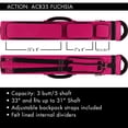 thumbnail image 3 of Action Backpack ACB35 3x5 Hard Case Billiard Stick Bag Billiards Cues, 3 of 6