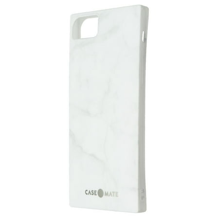 Case-Mate BLOX Case for iPhone SE (2nd Gen) / 8 / 7 - White Marble
