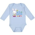 thumbnail image 3 of Inktastic My 1st Easter with Bunny and Easter Basket Boys Long Sleeve Baby Bodysuit, 3 of 5
