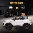 thumbnail image 5 of Lamborghini Urus 12V Electric Powered Ride on Car Toys for Girls Boys, White Kids Electric Vehicles Ride on Toys with Remote Control, Foot Pedal, MP3 Player and LED Headlights, CL61, 5 of 11