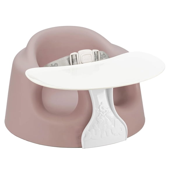 Asiento de suelo para bebé Bumbo Floor Seat Plus+ con bandeja y arnés