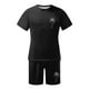 thumbnail image 4 of Playeras De Compresión Para Hombre, Conjunto De Dos Piezas De Camiseta Y Pantalones Cortos De Manga Corta Con Estampado Completo Para Hombre, Camisa Estampada Y Pantalón Corto., 4 of 5