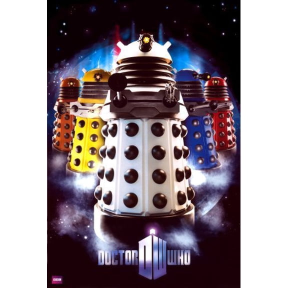 Dalek Poster 24inx36in Dr Who Entertainment Decor Art Poster 24x36 Unframed, Age: Adults, Rectangle Poster Time