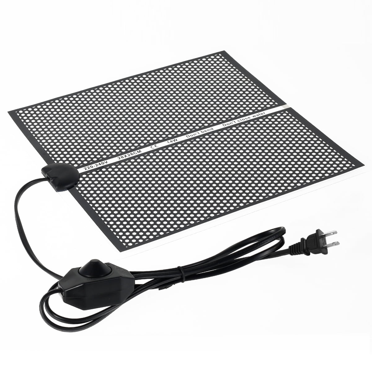 Reptile Heating Pad 7W Waterproof Reptile Heat Mat Pet Under Tank