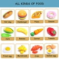 thumbnail image 4 of Juego de utensilios de cocina GJOF2YK Kids con Play Food, 72 piezas, 4 of 7