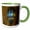 Green/White, variant on 3drose, Morocco, Taroudant Province. Stanined Glass., 11oz Magic Transforming Mug