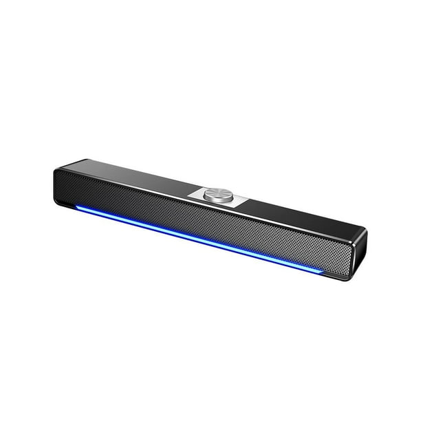 Portable 4D Barre de Haut-Parleur Sans Fil Subwoofer Barre USB USB Haut-Parleur Bluetooth pour PC Smartphones Ordinateurs Portables