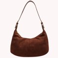 thumbnail image 6 of Moontgen Crescent Bag for Women W/inner Pocket Hobo Bag Zipper Handbag for Work(coffee), 6 of 9