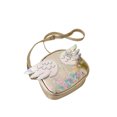 thumbnail image 4 of Kmbangi Little Girls Zipper Shoulder Bag Wing Decoration Messenger Bag, 4 of 6