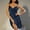 Navy, variant on Womens Nightgowns Nightgown For Women sleepwear Satin Chemise sleepwear Nightie Full Slips Sleep Dress Slips Sleepwear