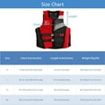 thumbnail image 2 of Zeraty Adults Life Jacket Floating Swim Vest Buoyancy Aid Swimwear with Adjustable Quick Release Buckle for Swimming Surfing Boating Cruise Water Sports,Red, 2 of 8