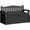 Black, variant on SENYUM Upgrade Storage Bench Outdoor Indoor, Durable All-Weather Seating with Hidden Storage, Lockable Deck Box for Garden, Patio, Poolside
