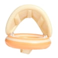 thumbnail image 1 of Flotador inflable para piscina de bebés con dosel para niños de 12 a 48 meses con asiento Naranja, 1 of 9