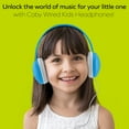 thumbnail image 4 of Coby CVHK851BL Child's On Ear Headphones, Blue, 4 of 5