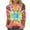 Multicolor Plus Size Blouse for Women_w, variant on CYMMPU Tunic Tops 3/4 Sleeve Tie Dye Ombre Round Neck Blouses for Women Dressy Casual Loose Fit Summer Trendy Shirts Spring Tops Lightweight Basic Tees Multicolor XXXXXL