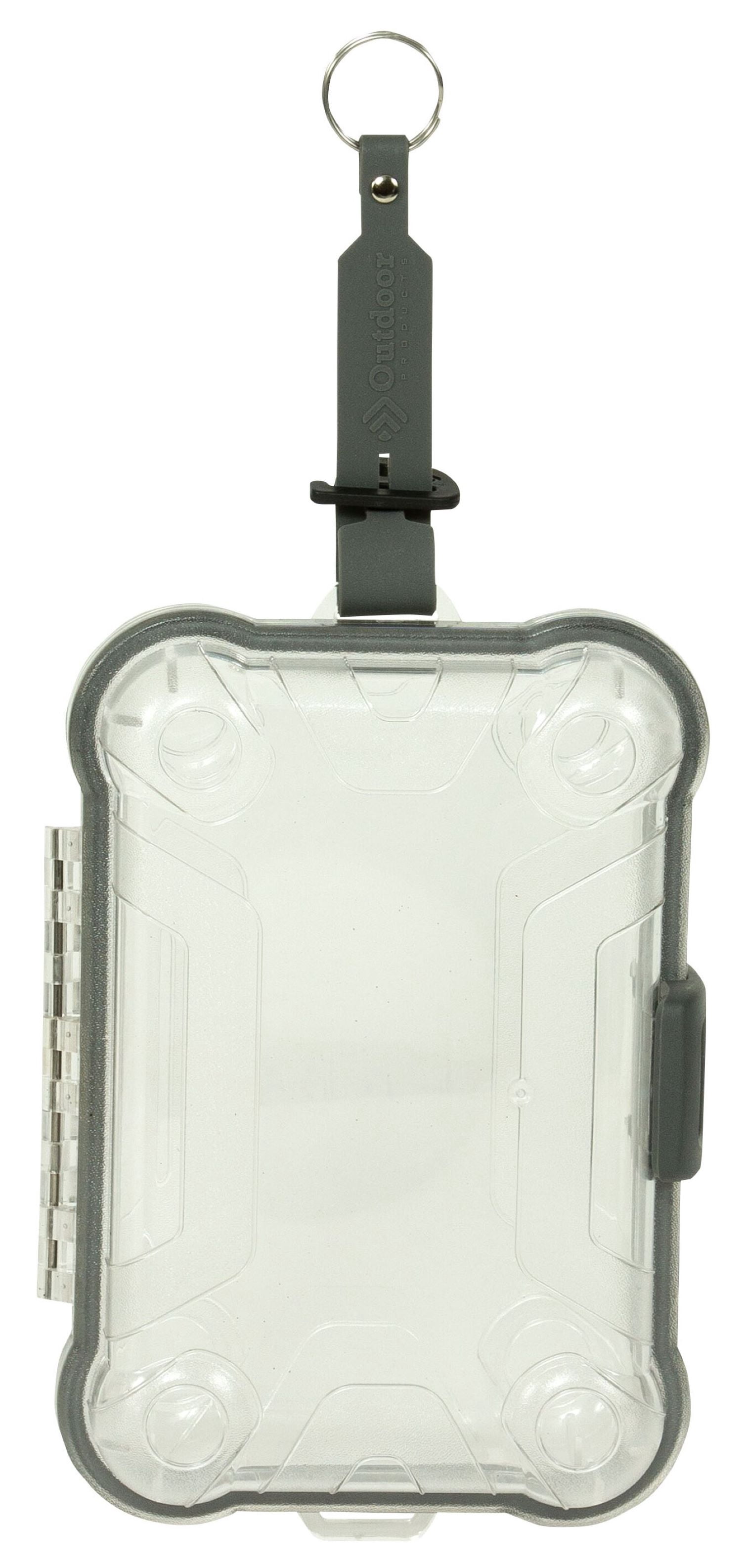Outdoor Products Small Watertight Dry Box,Latch, Clear, Unisex Polycarbonate