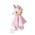 thumbnail image 1 of Baby Lovey Manta de seguridad suave Unisex Lovie Baby Gifts para niños y niñas recién nacidos Baby Cuddly Toy Baby Stuffed Animal, Pink Baby Saliva Towel TUNC Sencillez, 1 of 2