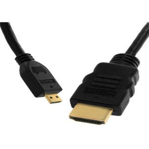 Micro HDMI (Type D) to HDMI (Type A) Cable For Amazon Kindle Fire HD 8.