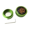 thumbnail image 3 of S SERENABLE Pool Chalk Holder Aluminum Billiard Chalk Storage Metal Box, Pool Chalk Case Green, 3 of 9