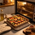 thumbnail image 6 of Toaster Oven Pans and Trays, Small Baking Sheet Set for Cooking, Non-Stick Cookie Sheets, Thick, Easy to Clean 11.2In, 6 of 6