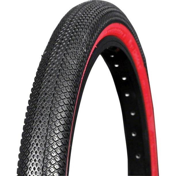 Vee Tire Co Speedster Bmx Tire X 1 1 8 Folding Bead Black Tread Red Sidewall Walmart Com Walmart Com