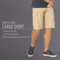 thumbnail image 3 of Wrangler Authentics Men's Stretch Twill Cargo Shorts, Acorn, 52, 3 of 6