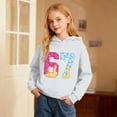 thumbnail image 2 of SRZYMJ Funny Six Seven 6 7 Meme Kids 264 Ice Cream Meme Hoodie Boys Girls Printed Long Sleeve Sweatshirt School Uniform, 2 of 5
