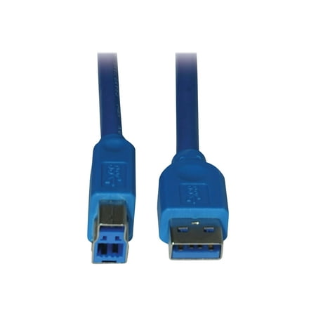 Tripp Lite 3ft Usb Device Cable Superspeed M/m Blue (U322-003)