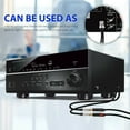 thumbnail image 4 of Portable 2 RCA Female to RCA Y Splitter Audio Video Adapter Connector Cable, 4 of 7