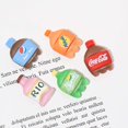 thumbnail image 4 of 10 Uds. De materiales para botellas de bebidas, decoración de funda de teléfono simulada, joyería Diy, cócteles de resina, adorno de botella de Cola para imanes de refrigerador, 4 of 5