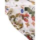 thumbnail image 5 of Tops con cuello en V para mujer Blusa con estampado floral plisado de manga corta acampanada blanco XL, 5 of 6