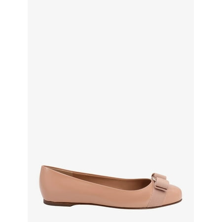

Ferragamo Woman Varina Woman Beige Ballerinas