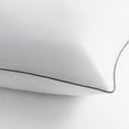 thumbnail image 6 of Host & Home Hypoallergenic Pillows (2 Pack) - White with Silver Piping, Cotton with Poly Fill - Queen 20x30 in., 6 of 9