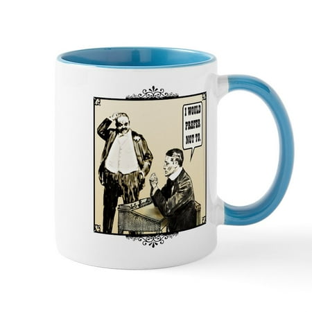

CafePress - Bartleby The Scrivener Mug - 11 oz Ceramic Mug - Novelty Coffee Tea Cup