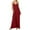 Red, variant on gakvbuo Wide Leg Suspender Jumpsuits For Women Casual Loose Summer Tank Jumpsuits Sleeveless Spaghetti Strap V Neck Romper With Pocket And Long Pants Overalls