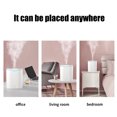 thumbnail image 6 of Vacemry Under $5 USB Cool Mist Humidifier, 2200ML Quiet Bedroom Office Humidifier with Colorful Light, Portable Small Vaporizer for Plants Skin Care, Auto Shut Off, 6 of 9