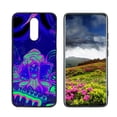thumbnail image 1 of Compatible with LG K12 Plus Phone Case, Psychedelic-Trippy-Alien-Art-Visuals-Colours10 Case Men Women, Flexible Silicone Shockproof Case for LG K12 Plus, 1 of 1