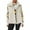 Beige, variant on Fall Winter Sleeveless Women’s Fleece Vest Button Down Casual Hooded Vest Coat