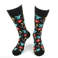 thumbnail image 4 of Urban-Peacock Men's Novelty Fun Crew Socks - Doctors & Nurses - Black, 1 Pair, 4 of 4