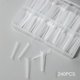 thumbnail image 3 of 240PCS Half Cover False Nails Long Nail Tips Stick-On Fake Nails for Soak Off Nail Extensions Nail Art Tool, 3 of 5