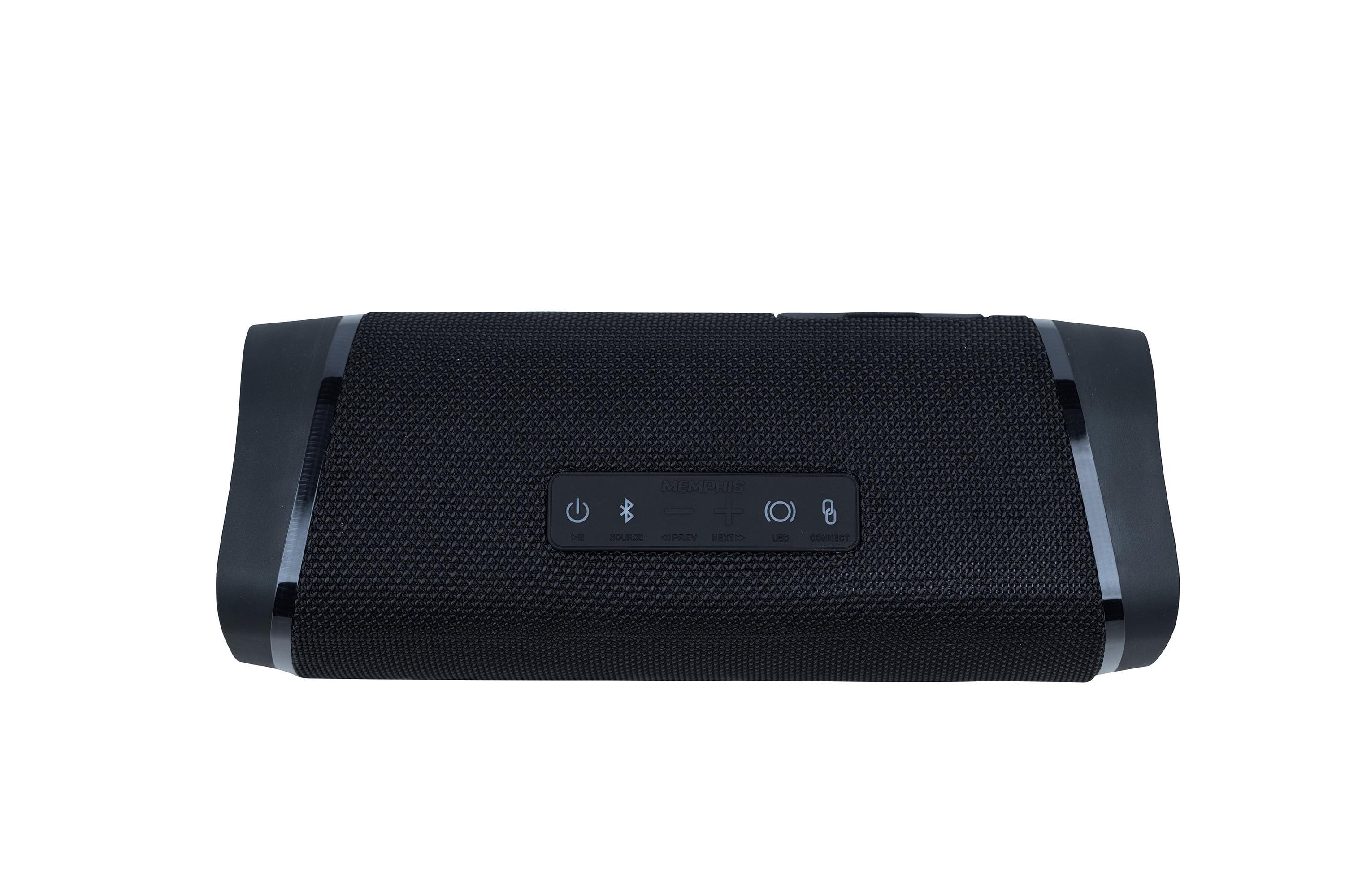 Memphis MFLOWBTK Flow - Wireless Bluetooth & Aux Speaker, IPX7 Water Resistance, Black