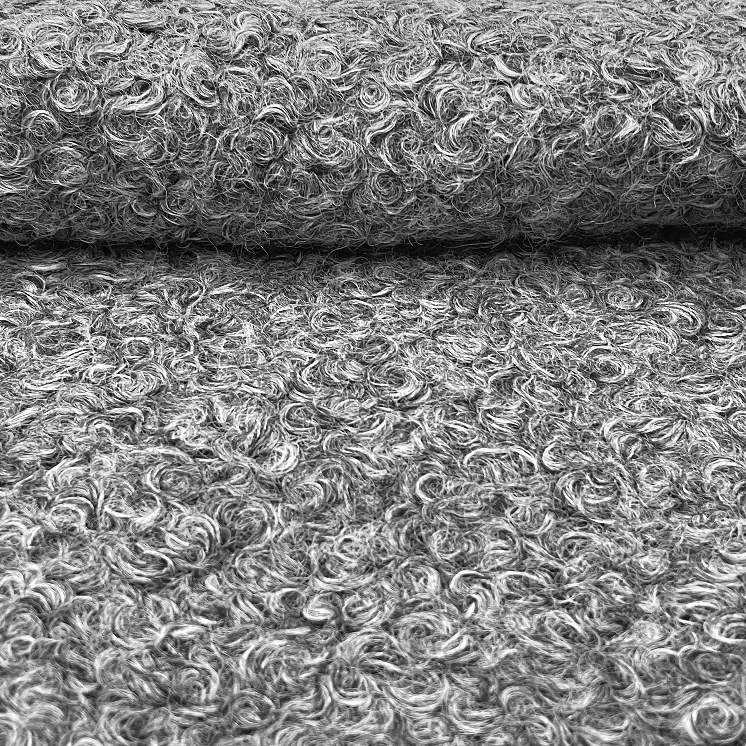 Lifestyle Solutions Gentry Pentagonal Ottoman, Gray Fabric